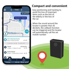 Load image into Gallery viewer, 2G Callback Locator Anti-Theft Voice-Activated Sensor Alarm, N9 EU