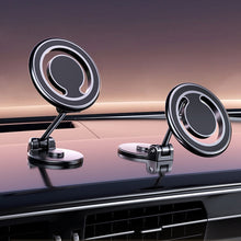 Load image into Gallery viewer, Magnetic Folding Car Phone Holder Rotatable Dashboard Stick-On Navigation Stand, D33