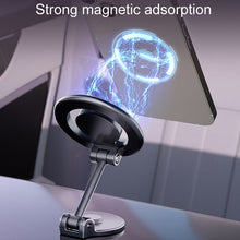 Load image into Gallery viewer, Magnetic Folding Car Phone Holder Rotatable Dashboard Stick-On Navigation Stand, D33