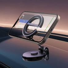 Load image into Gallery viewer, Letter E Magnetic Folding Car Phone Holder Rotatable Dashboard Stick-On Navigation Stand, D38