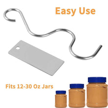 Load image into Gallery viewer, Stainless Steel Peanut Butter Stirrer Food Grade Material Kitchen Butter Jam Stirring Tool, Regular Model, Updated Model