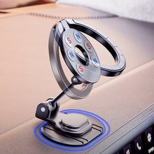 Load image into Gallery viewer, Magnetic Folding Car Phone Holder Rotatable Dashboard Stick-On Navigation Stand, D50-1