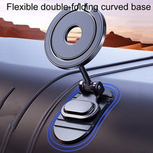 Load image into Gallery viewer, Magnetic Folding Car Phone Holder Rotatable Dashboard Stick-On Navigation Stand, D50-1