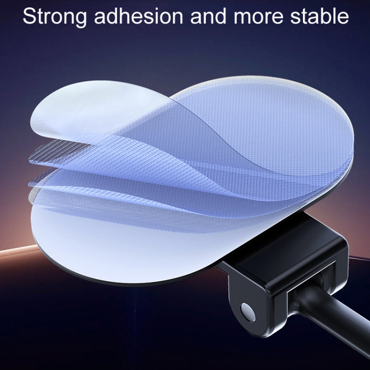 Magnetic Folding Car Phone Holder Rotatable Dashboard Stick-On Navigation Stand, D50-1