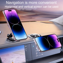 Load image into Gallery viewer, Magnetic Folding Car Phone Holder Rotatable Dashboard Stick-On Navigation Stand, D50-1