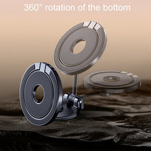 Load image into Gallery viewer, Magnetic Folding Car Phone Holder Rotatable Dashboard Stick-On Navigation Stand, D50