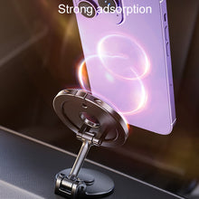 Load image into Gallery viewer, Magnetic Folding Car Phone Holder Rotatable Dashboard Stick-On Navigation Stand, D50