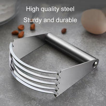 Load image into Gallery viewer, Stainless Steel Cutter 5-Layer Curved Dough Mixer Kitchen Baking Flour Cutter Gadgets