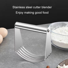 Load image into Gallery viewer, Stainless Steel Cutter 5-Layer Curved Dough Mixer Kitchen Baking Flour Cutter Gadgets