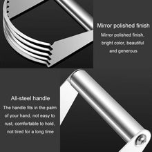 Load image into Gallery viewer, Stainless Steel Cutter 5-Layer Curved Dough Mixer Kitchen Baking Flour Cutter Gadgets