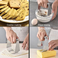 Load image into Gallery viewer, Stainless Steel Cutter 5-Layer Curved Dough Mixer Kitchen Baking Flour Cutter Gadgets