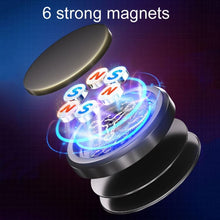 Load image into Gallery viewer, Zero Gravity Car Steering Wheel Phone Navigation Mount Sticky Metal Magnetic Holder, D35