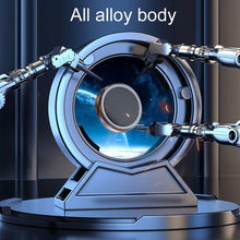 Load image into Gallery viewer, Zero Gravity Car Steering Wheel Phone Navigation Mount Sticky Metal Magnetic Holder, D35
