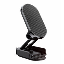 Load image into Gallery viewer, D11 Magnetic Folding Car Phone Holder Rotatable Dashboard Stick-On Navigation Stand, Black Frosted, Silver Frosted