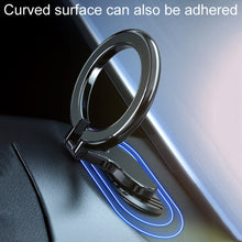 Load image into Gallery viewer, Magnetic Folding Car Phone Holder Rotatable Steering Wheel Stick-On Navigation Stand, D21