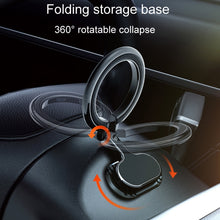 Load image into Gallery viewer, Magnetic Folding Car Phone Holder Rotatable Steering Wheel Stick-On Navigation Stand, D21