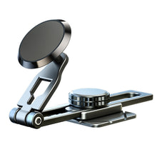 Load image into Gallery viewer, Foldable Suspension Car Phone Holder Magnetic Slide Type Metal Navigation Stand, D31