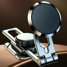 Load image into Gallery viewer, Foldable Suspension Car Phone Holder Magnetic Slide Type Metal Navigation Stand, D31