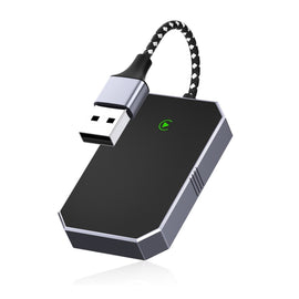 Car Carplay Box Wired to Wireless Bluetooth Adapter, For Android, For IOS, 2 in 1