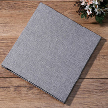 Load image into Gallery viewer, Simple Linen Self-adhesive Film Album Retro Family Large Capacity Handmade Creative Gifts