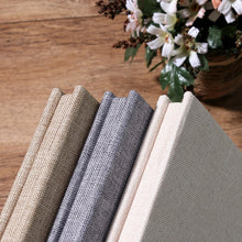 Load image into Gallery viewer, Simple Linen Self-adhesive Film Album Retro Family Large Capacity Handmade Creative Gifts
