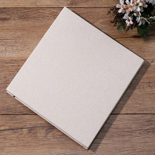 Load image into Gallery viewer, Simple Linen Self-adhesive Film Album Retro Family Large Capacity Handmade Creative Gifts