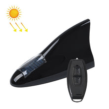 Load image into Gallery viewer, Solar Remote Control Signal Radio Shark Fin Antenna Anti-Tailgating Roof Warning Light