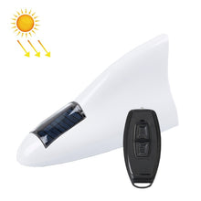 Load image into Gallery viewer, Solar Remote Control Signal Radio Shark Fin Antenna Anti-Tailgating Roof Warning Light
