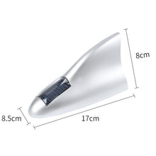 Load image into Gallery viewer, Solar Remote Control Signal Radio Shark Fin Antenna Anti-Tailgating Roof Warning Light