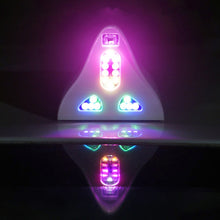 Load image into Gallery viewer, Solar Remote Control Signal Radio Shark Fin Antenna Anti-Tailgating Roof Warning Light