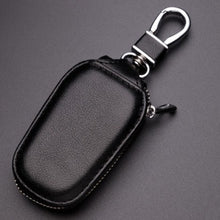 Load image into Gallery viewer, Leather Men Multifunctional Car Key Bag Large Capacity Universal Waist Hanging Key Storage Bag