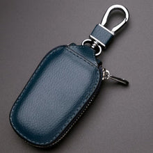 Load image into Gallery viewer, Leather Men Multifunctional Car Key Bag Large Capacity Universal Waist Hanging Key Storage Bag