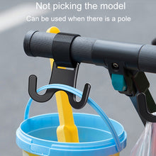 Load image into Gallery viewer, Car Electrical Bike Dual Hooks Stroller Portable Multi-Purpose Pole Hangers