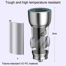 Load image into Gallery viewer, QIAKEY Vehicle Dual Port Fast Charging Charger One To Two Cigarette Lighter, TK518 Coffee, TK518 Blue, TK515 Coffee, TK515 Blue, TK519 Coffee