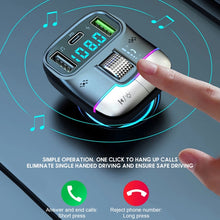 Load image into Gallery viewer, Car Bluetooth MP3 Player Fast Charging Charger, GZ01