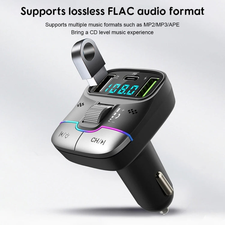 Car Bluetooth MP3 Player Fast Charging Charger, GZ01