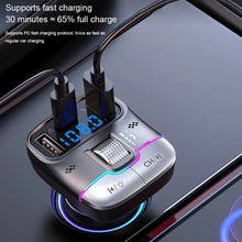 Load image into Gallery viewer, Car Bluetooth MP3 Player Fast Charging Charger, GZ01