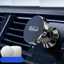 Load image into Gallery viewer, BaiLe Magnetic Car Phone Holder Universal Car Dashboard Fixed Navigation Bracket, Sticker Silver, Sticker Black, Buckle Silver, Buckle Black