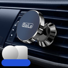 Load image into Gallery viewer, BaiLe Magnetic Car Phone Holder Universal Car Dashboard Fixed Navigation Bracket, Sticker Silver, Sticker Black, Buckle Silver, Buckle Black
