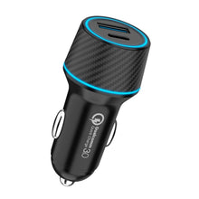 Load image into Gallery viewer, QIAKEY Dual Fast Charging Charger One To Two Cigarette Lighter, TH218 36W, TH219 48W, TH215 43W, TH229 95W