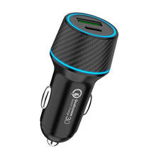 Load image into Gallery viewer, QIAKEY Dual Fast Charging Charger One To Two Cigarette Lighter, TH218 36W, TH219 48W, TH215 43W, TH229 95W