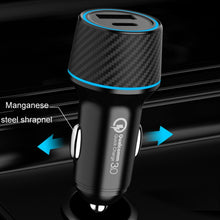 Load image into Gallery viewer, QIAKEY Dual Fast Charging Charger One To Two Cigarette Lighter, TH218 36W, TH219 48W, TH215 43W, TH229 95W
