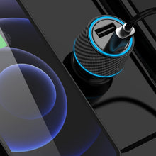 Load image into Gallery viewer, QIAKEY Dual Fast Charging Charger One To Two Cigarette Lighter, TH218 36W, TH219 48W, TH215 43W, TH229 95W