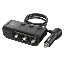 Load image into Gallery viewer, 120W Digital Display Cigarette Lighter Car Fast Charging Charger