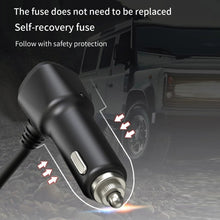 Load image into Gallery viewer, 120W Digital Display Cigarette Lighter Car Fast Charging Charger