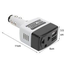 Load image into Gallery viewer, 12V/24V To 220V Auto Car Power Converter Adapter With USB Charging Port