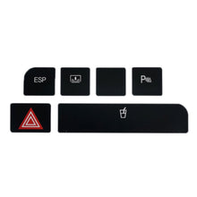 Load image into Gallery viewer, For Audi A4 Emergency/Double Flash Button Cup Holder Button Repair Sticker, Left-Hand Drive Only