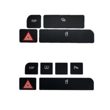 Load image into Gallery viewer, For Audi A4 Emergency/Double Flash Button Cup Holder Button Repair Sticker, Left-Hand Drive Only