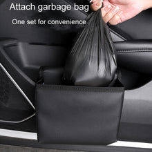 Load image into Gallery viewer, Car Folding Trash Can Multifunctional Seatback Hanging Storage Box