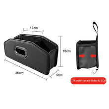 Load image into Gallery viewer, Auto Seatback Organizer Tissue Bag Car Rear Drainage Cup Holder